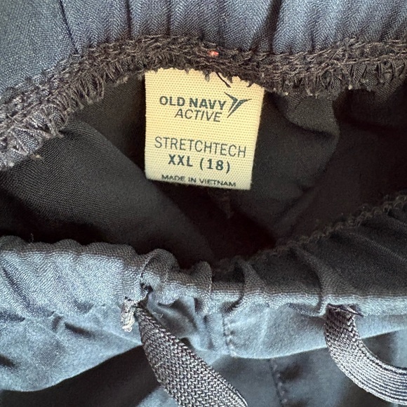 Old Navy Active Navy Blue Joggers Girls - Picture 3 of 3